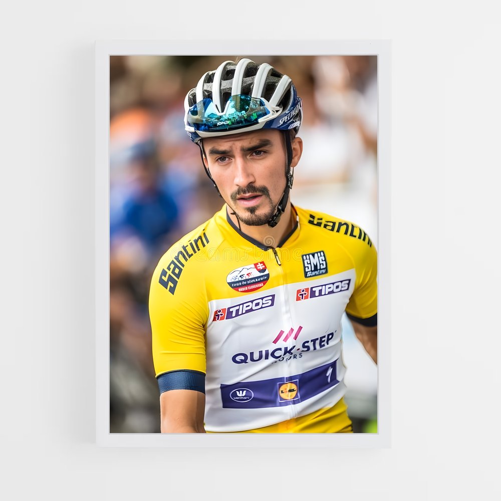 Poster L'Escapade Jaune – affiche Cyclisme (vue 3)